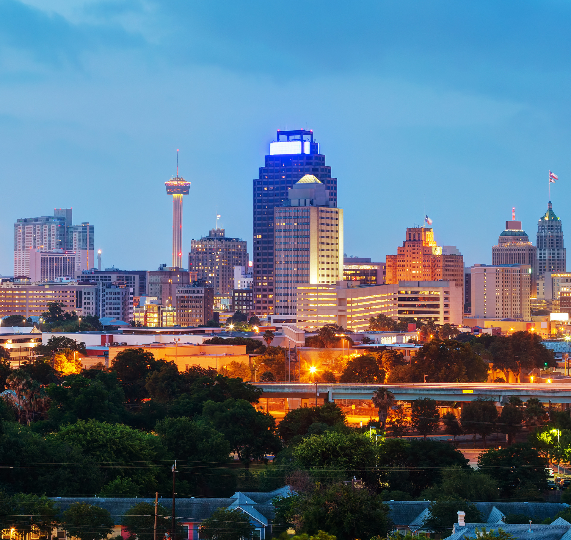 San Antonio TX Skyline