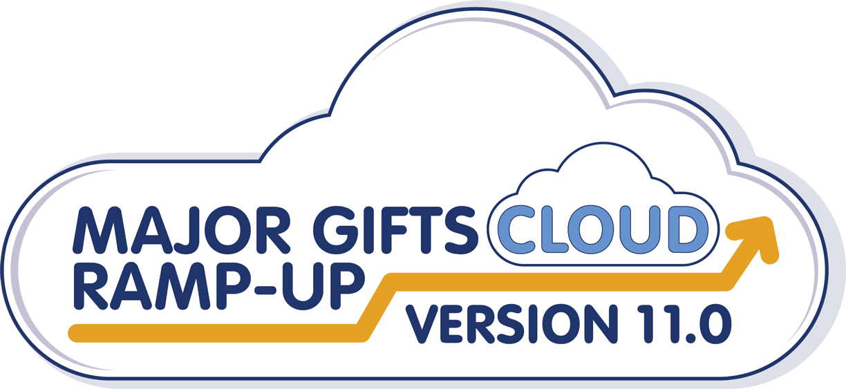 Major Gifts Ramp-Up Cloud Overview