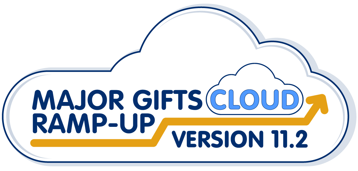 Major Gifts Ramp-Up Cloud v11.2